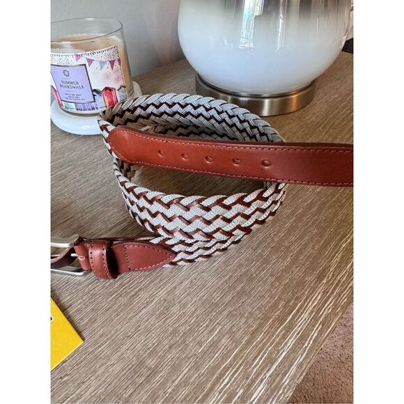 TB Phelps NWT Braided Belt Men’s Size 42 - Picture 2 of 8